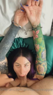 Princesspineapple - Tied Hands Anal Creampie | Leaked Video