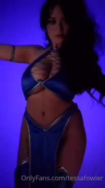 Tessa Fowler - Celebrity Mortal Kombat Cosplay Tease | Leaked Video