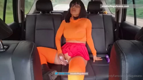 Anabella Galeano - Velma Cosplay Pussy Masturbation | Leaked Video