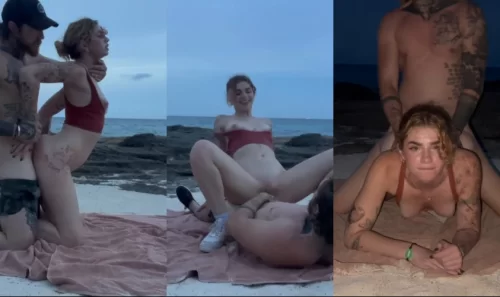 Emily Oram - Fuck At The Beach | Leaked Video